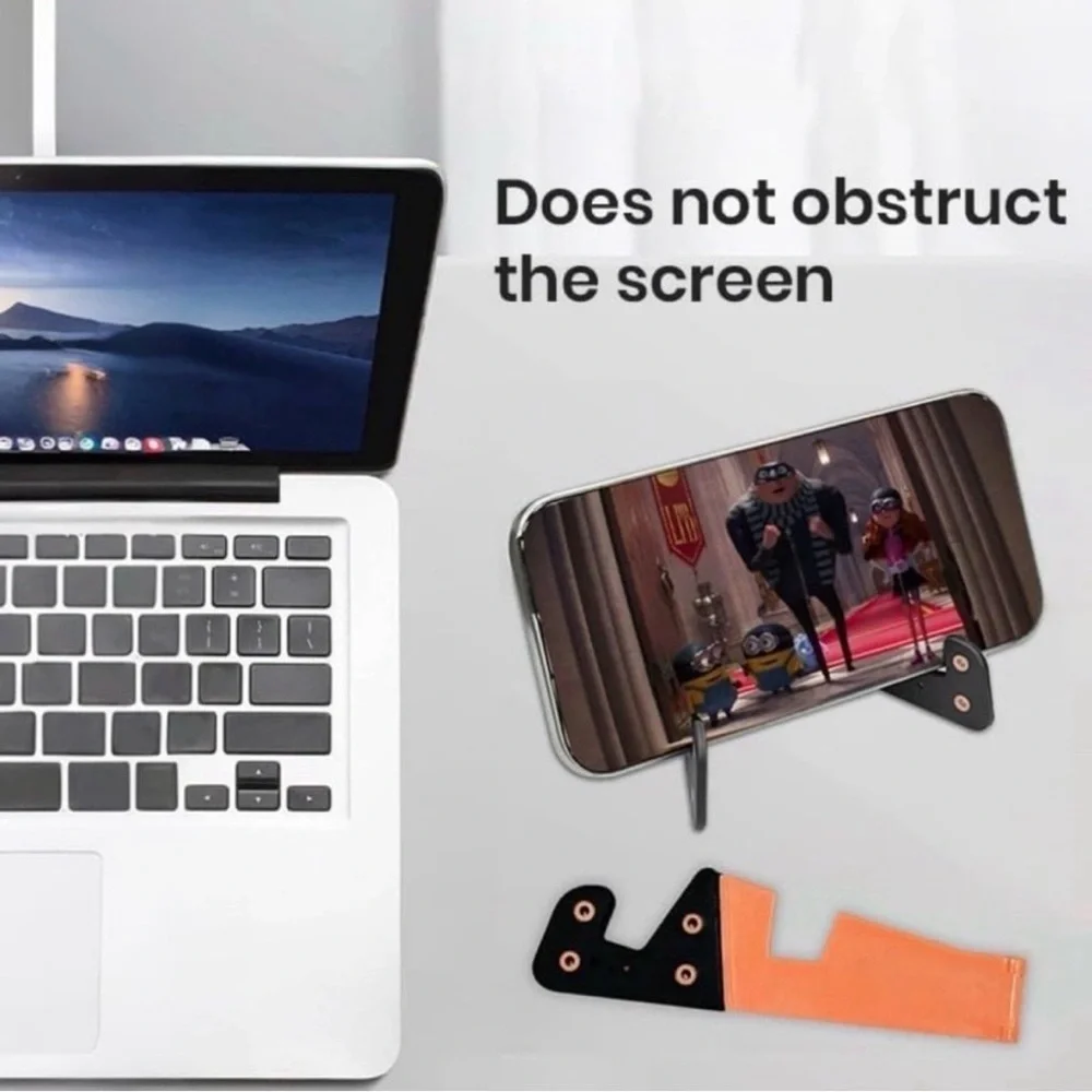💞 New Orange & Black Travel Universal Folding Phone Stand